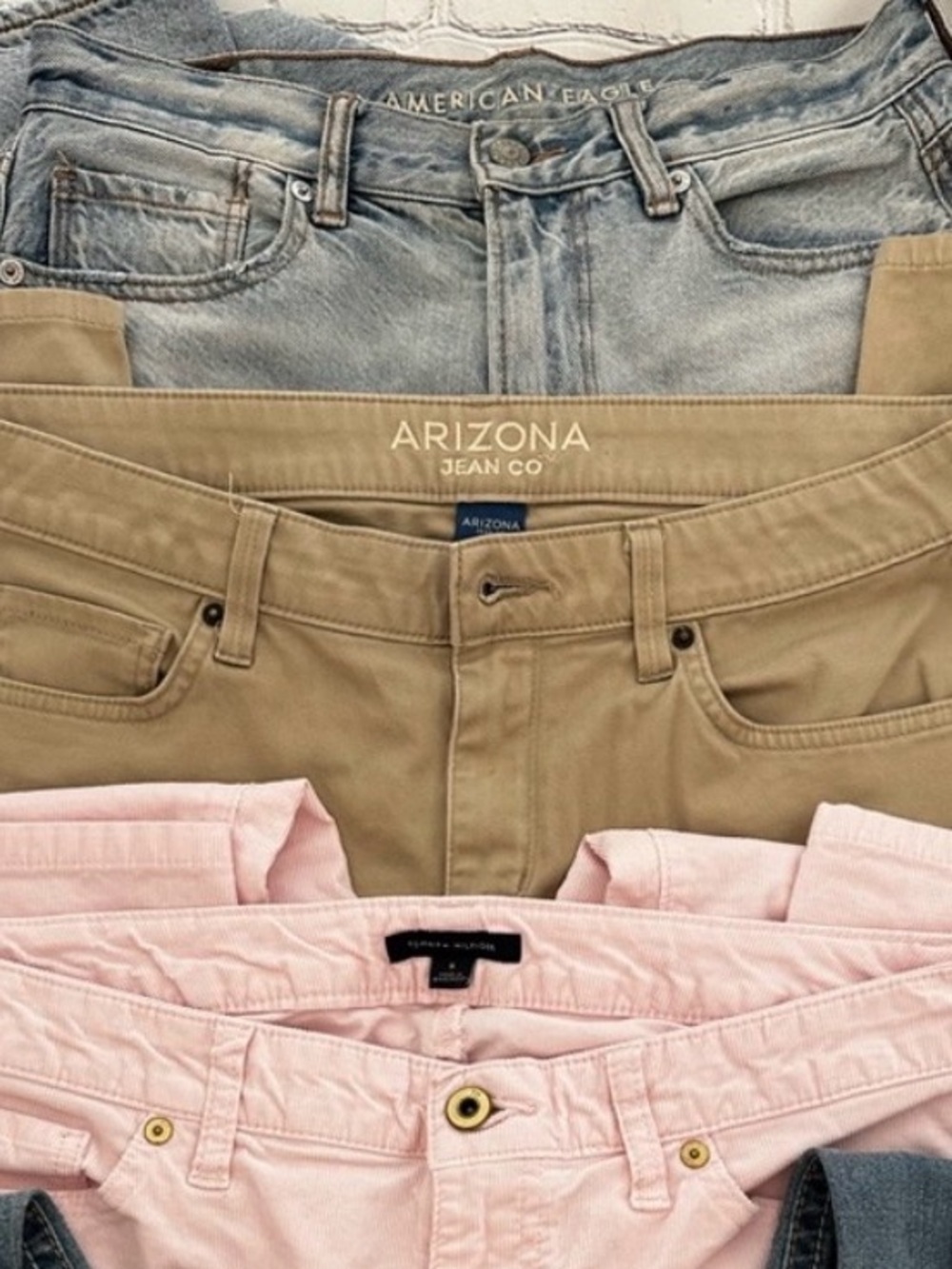 Clear out Bundle of 3 skinny to Straight Leg Jeans from my closet sizes 6-8